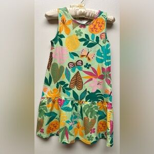 H&M Colorful Leaf and Butterfly Kids Dress